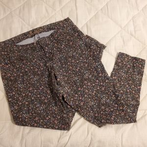 American Rag floral skinny